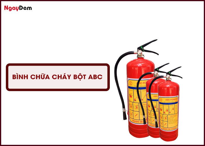Bình bột chữa cháy ABC là gì?