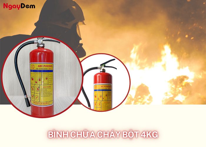 Các loại bình chữa cháy 4Kg