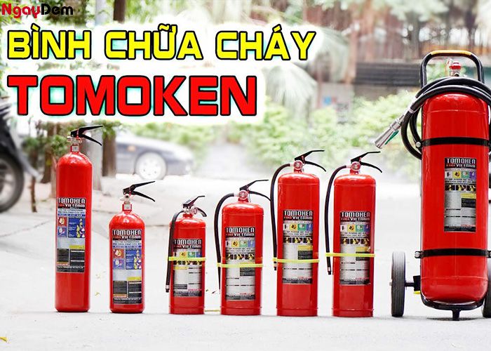 Bình chữa cháy - thiết bị PCCC Tomoken