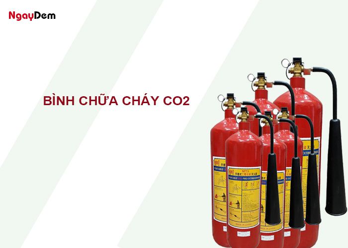 Bình xịt cứu hoả khí CO2