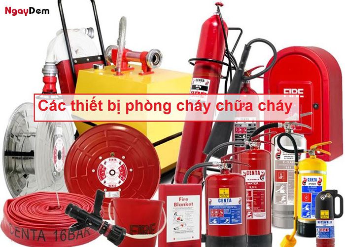Các thiết bị phòng cháy chữa cháy, báo cháy