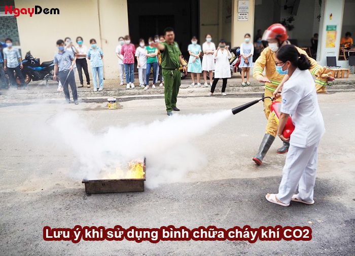 Lưu ý khi sử dụng bình CO2 3Kg