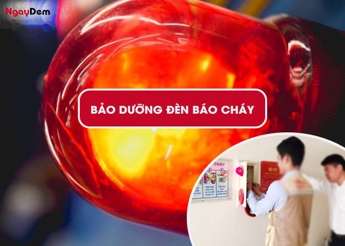 Bảo dưỡng đèn báo cháy PCCC