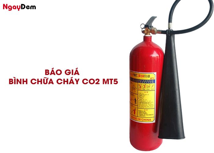 Báo giá bình chữa cháy CO2 5kg