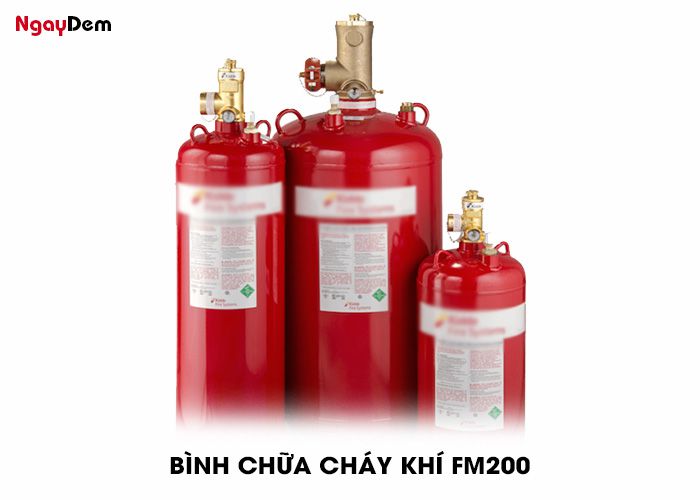 Tìm hiểu về bình chữa cháy khí FM200