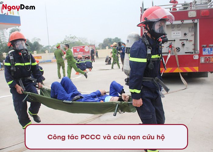 Nhiệm vụ công tác phòng cháy chữa cháy và cứu nạn cứu hộ