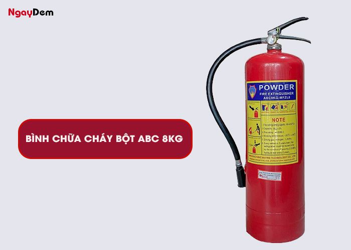 Bình chữa cháy ABC 8kg