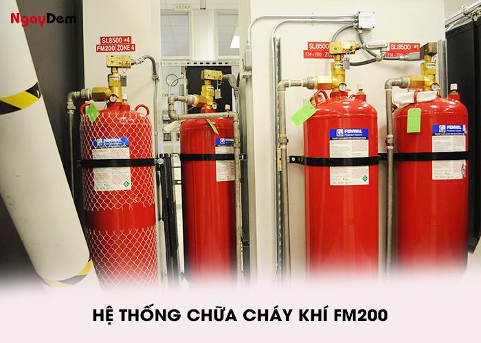 Hệ thống bình chữa cháy khí FM200