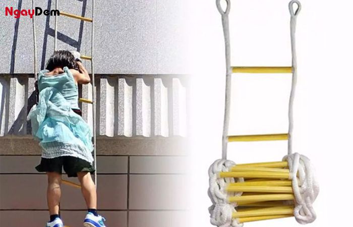 Thang dây thoát hiểm - Trang bị phòng cháy chữa cháy