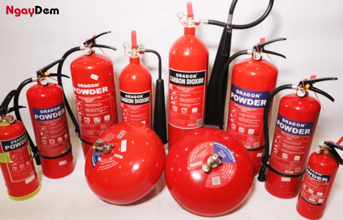 Các loại bình chữa cháy ở Bắc Từ Liêm phổ biến