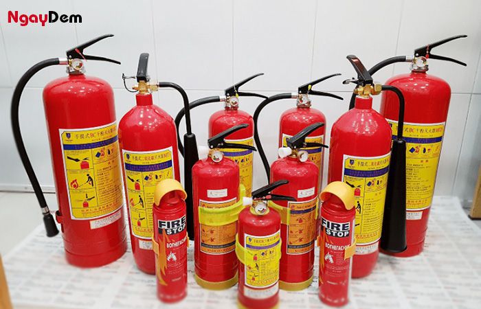 Các loại bình chữa cháy ở Hoàn Kiếm