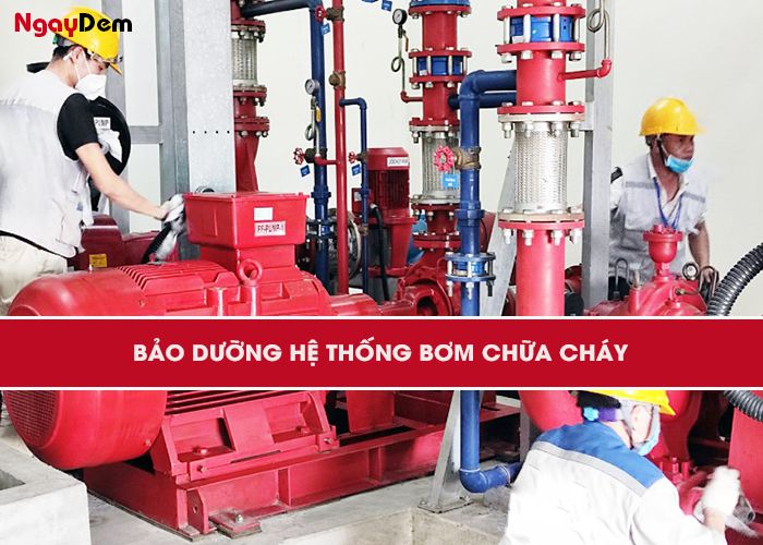 Bảo dưỡng hệ thống PCCC tại Hà Nam - hệ thống máy bơm