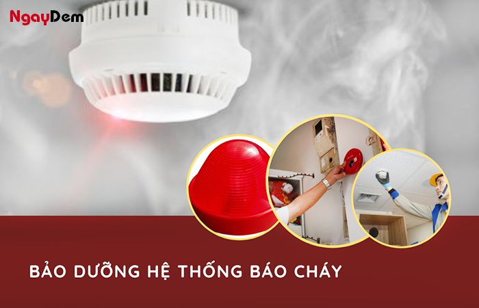 Bảo dưỡng PCCC ở Thanh Hoá - hệ thống báo cháy