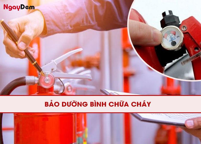 Bảo dưỡng PCCC tại Bắc Ninh - Bình chữa cháy