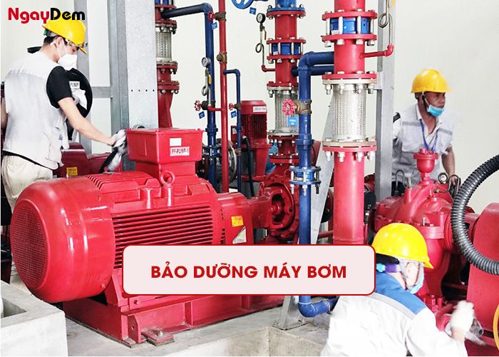 Bảo dưỡng PCCC tại Bắc Ninh - hệ thống máy bơm