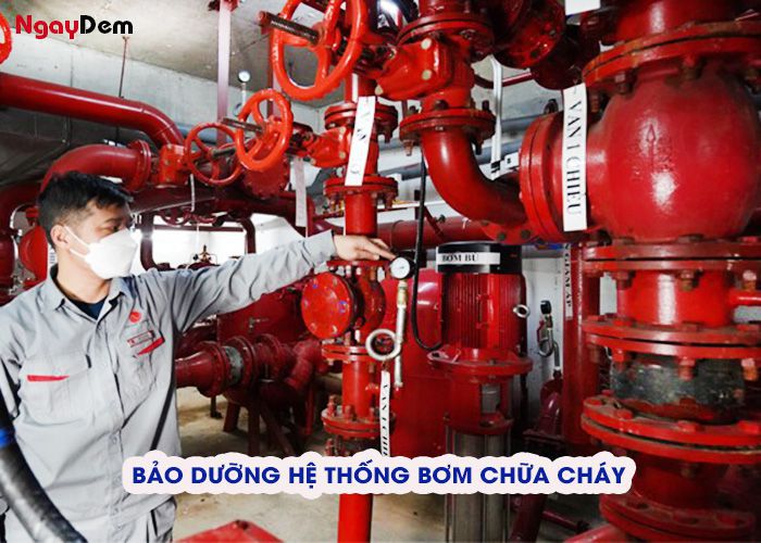 Bảo dưỡng PCCC tại Hà Tĩnh - Hệ thống máy bơm