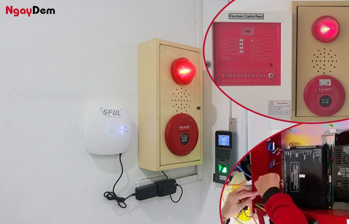 Bảo dưỡng PCCC tại Hải Dương - hệ thống báo cháy