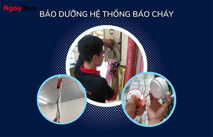Bảo dưỡng PCCC tại Ninh Bình - hệ thống báo cháy
