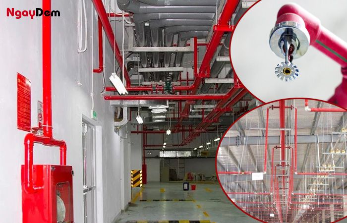 Bảo dưỡng PCCC tại Quảng Trị - hệ thống chữa cháy đầu phun Sprinkler