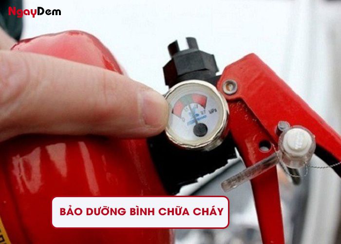 Bảo dưỡng PCCC tại Thái Bình - Bình chữa cháy