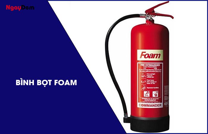 Bình chữa cháy ở Quận Bình Thạnh - Bình bọt Foam