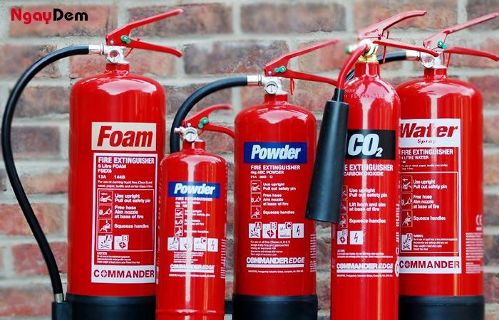 Các loại bình chữa cháy ở Chương Mỹ