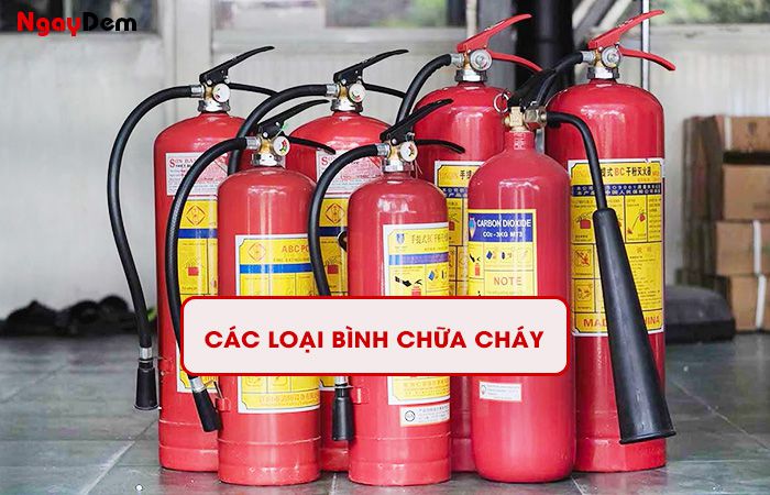 Các loại bình chữa cháy ở Đông Anh