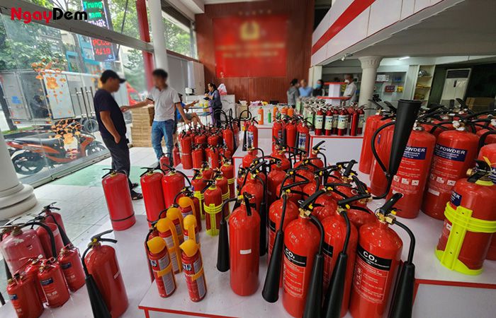 Các loại bình chữa cháy ở Thạch Thất