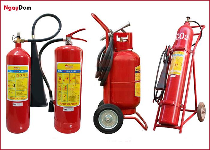 Các loại bình chữa cháy ở Ứng Hoà phổ biến