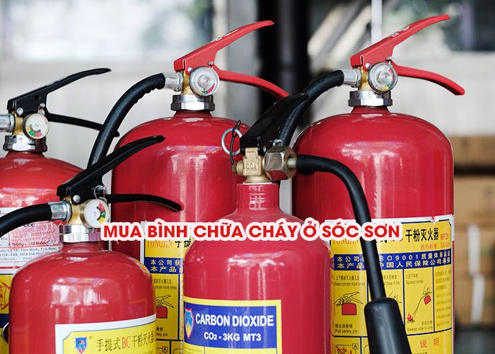 Địa chỉ bán bình chữa cháy ở Sóc Sơn Chính hãng giá rẻ