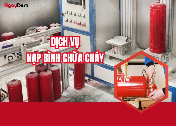 Dịch vụ nạp bình chữa cháy ở Gò Vấp