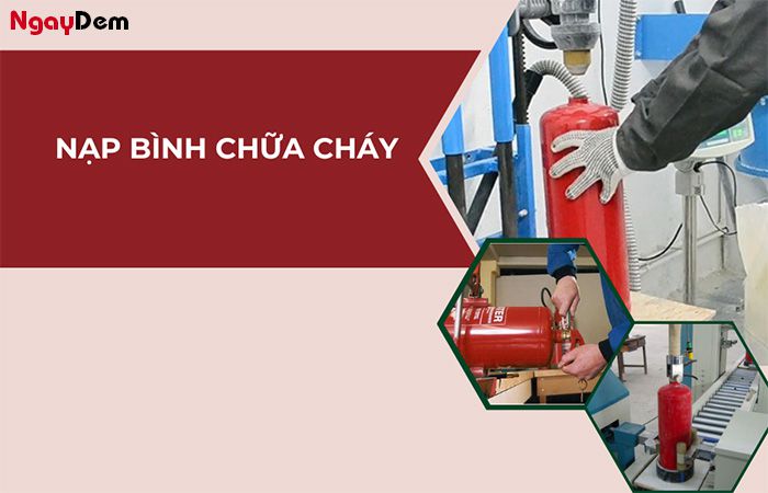 Nạp bình chữa cháy ở Quận Tân Bình chuyên nghiệp