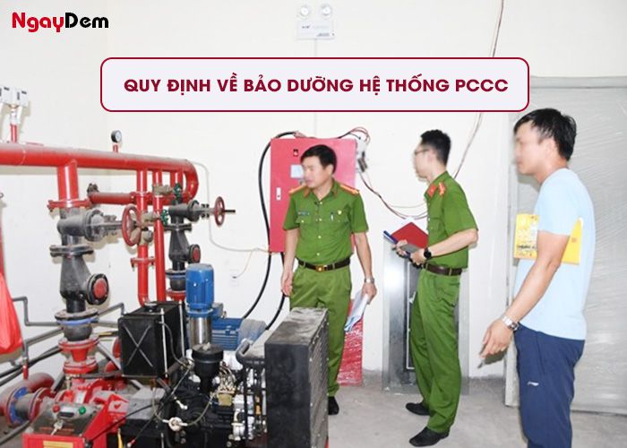 Quy định bảo dưỡng PCCC tại Hưng Yên