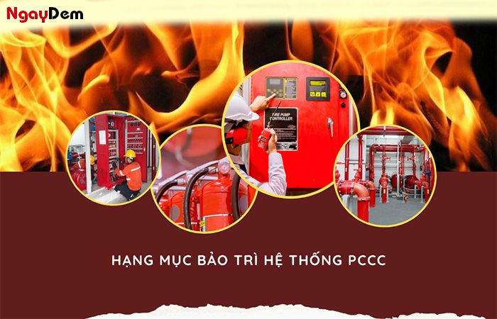 Quy định về bảo trì hệ thống PCCC - các hạng mục cần thực hiện
