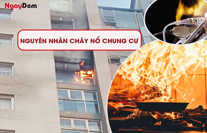 Nguyên nhân gây ra cháy nổ ở chung cư-  cần bảo trì PCCC chung cư
