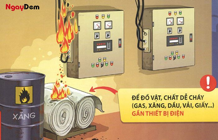 Nguyên nhân gây ra cháy nổ 