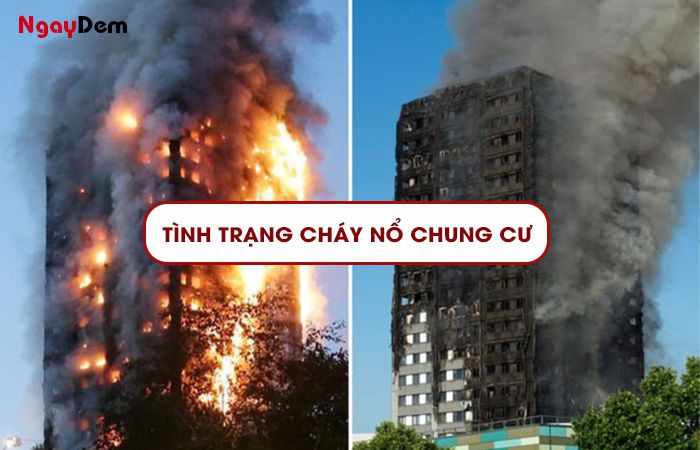 Tình trạng cháy nổ chung cư