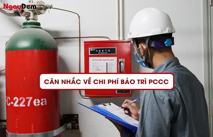 Cân nhắc về chi phí bảo trì PCCC tại Thanh Hoá