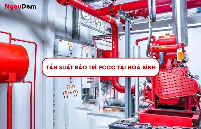 Tần suất thực hiện bảo trì PCCC tại Hoà Bình