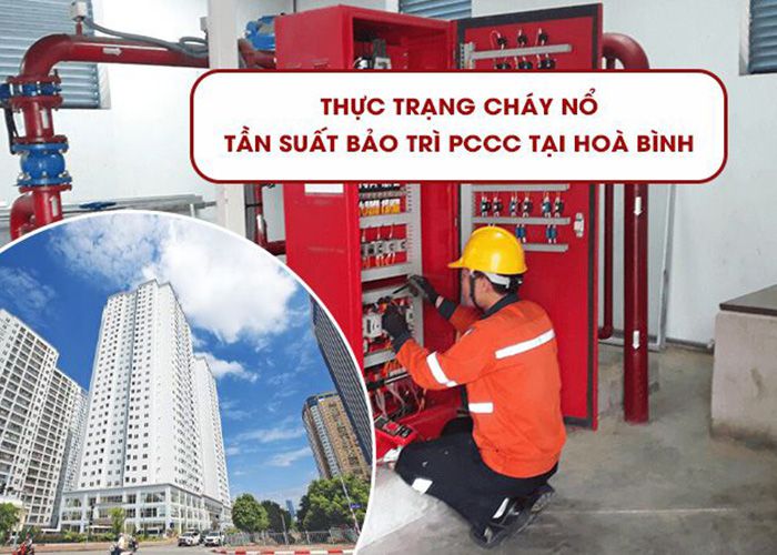 Thực trạng và tần suất bảo trì PCCC tại Hoà Bình