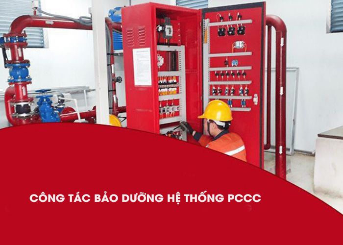Công tác thực hiện bảo dưỡng hệ thống PCCC