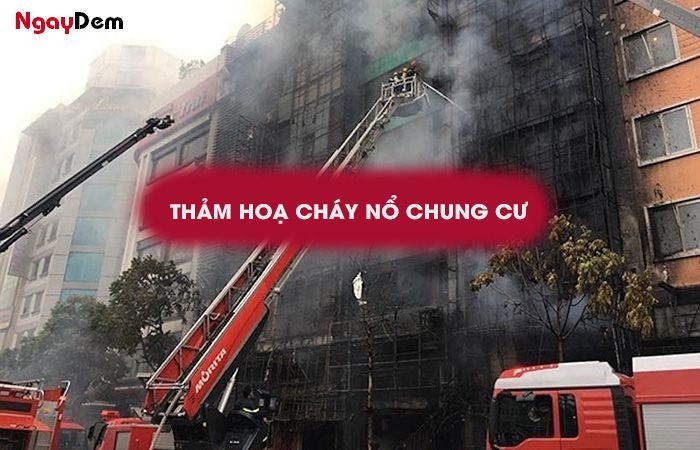 Hiểm hoạ cháy nổ chung cư cần bảo trì PCCC chung cư