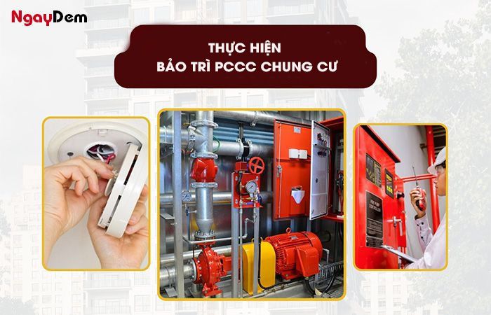 Yếu tố cần lưu ý khi bảo trì pccc chung cư
