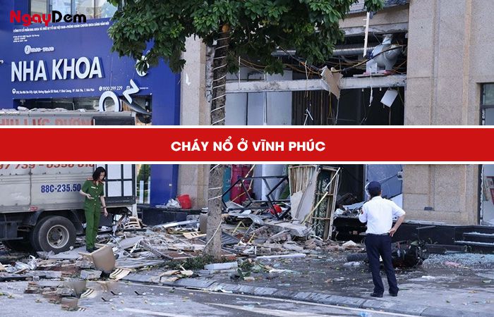 Hậu quả cháy nổ - cần bảo trì PCCC Vĩnh Phúc