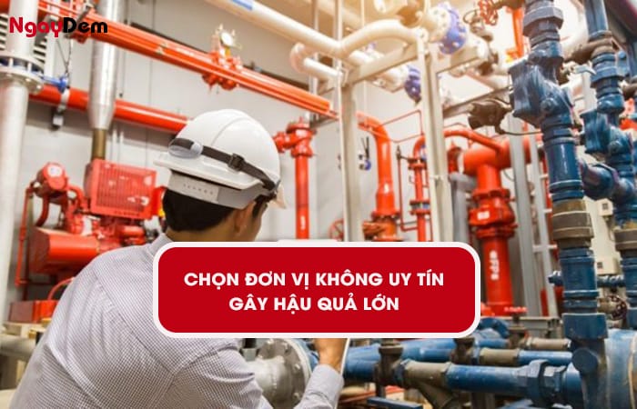 Chọn sai đơn vị bảo trì PCCC gây thiệt hại lớn
