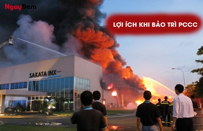 Lợi ích khi bảo trì PCCC nhà xưởng Lợi ích khi bảo trì PCCC nhà xưởng