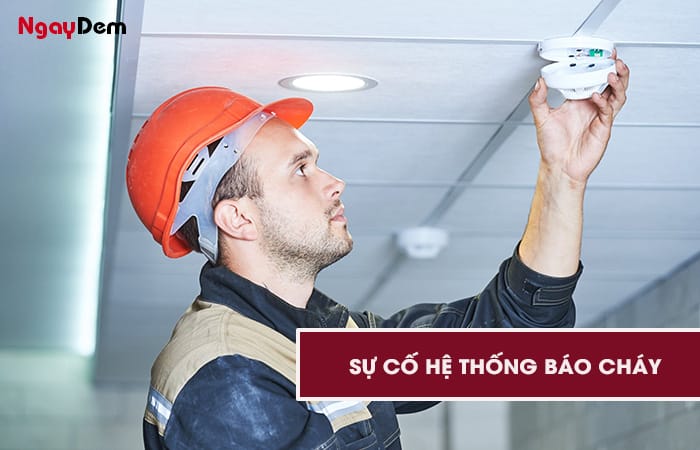 Các sự cố của hệ thống báo cháy