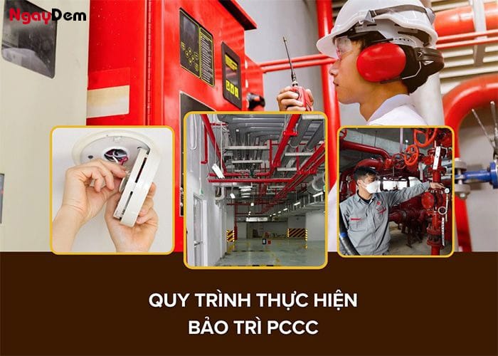 Quy trình bảo trì PCCC thực hiện chuẩn
