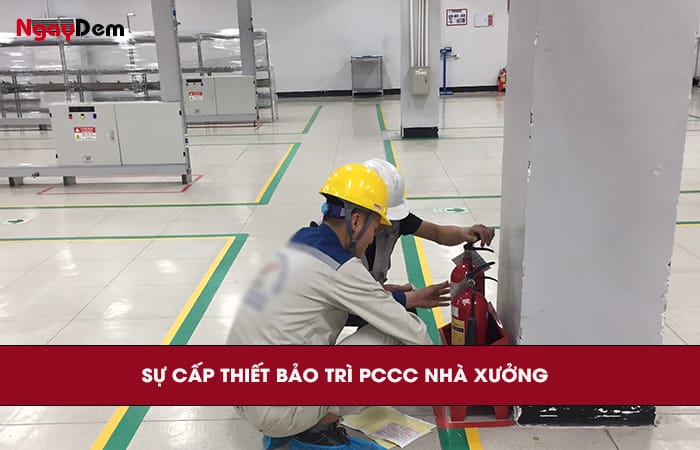Bảo trì PCCC nhà xưởng sự cấp thiết hàng đầu Bảo trì PCCC nhà xưởng sự cấp thiết hàng đầu