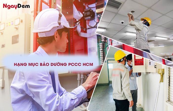 Hạng mục nhất định phải bảo dưỡng PCCC HCM